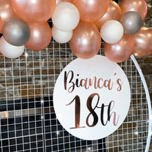 Load image into Gallery viewer, Large Vinyl Decals for DIY Backdrops/Signs