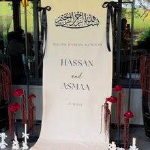 Load image into Gallery viewer, Fabric Welcome Signs