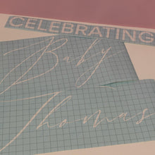 Load image into Gallery viewer, Large Vinyl Decals for DIY Backdrops/Signs