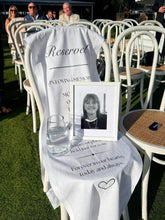 Load image into Gallery viewer, Custom Fabric Memorial Sign