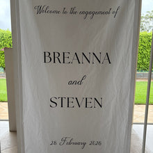 Load image into Gallery viewer, Custom Fabric Sign/Banner