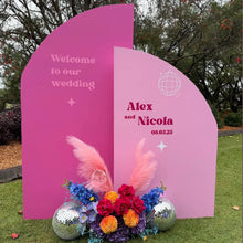 Load image into Gallery viewer, Large Vinyl Decals for DIY Backdrops/Signs