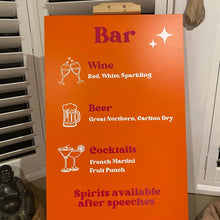 Load image into Gallery viewer, Large Vinyl Decals for DIY Backdrops/Signs