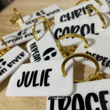 Load image into Gallery viewer, Personalised Key Rings