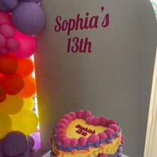 Load image into Gallery viewer, Large Vinyl Decals for DIY Backdrops/Signs