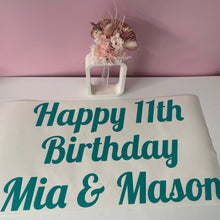 Load image into Gallery viewer, Large Vinyl Decals for DIY Backdrops/Signs