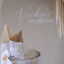 Load image into Gallery viewer, Large Vinyl Decals for DIY Backdrops/Signs