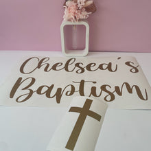 Load image into Gallery viewer, Large Vinyl Decals for DIY Backdrops/Signs