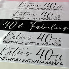 Load image into Gallery viewer, Personalised Sashes