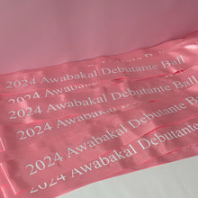 Load image into Gallery viewer, Personalised Sashes