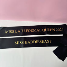 Load image into Gallery viewer, Personalised Sashes