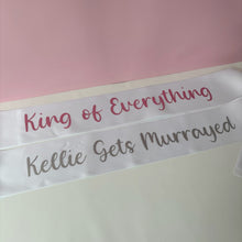 Load image into Gallery viewer, Personalised Sashes