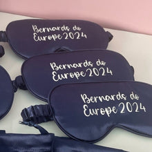 Load image into Gallery viewer, Personalised Satin Eye Mask