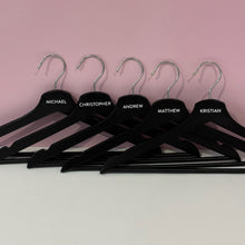 Load image into Gallery viewer, Personalised Coat Hangers