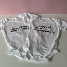 Load image into Gallery viewer, Personalised Baby Onesies