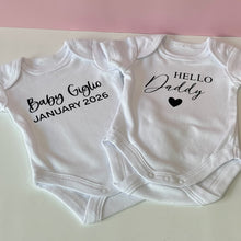 Load image into Gallery viewer, Personalised Baby Onesies