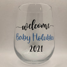 Load image into Gallery viewer, Personalised Stemless Wine Glass - Pick up/local delivery only