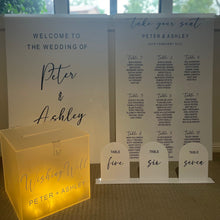 Load image into Gallery viewer, Printed Seating Charts