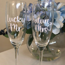 Load image into Gallery viewer, Personalised Champagne Flute - Pick up/local delivery only