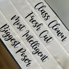 Load image into Gallery viewer, Personalised Sashes