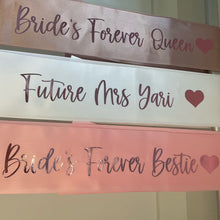 Load image into Gallery viewer, Personalised Sashes