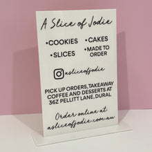 Load image into Gallery viewer, Small Custom Acrylic Signs