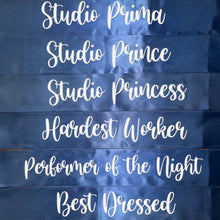 Load image into Gallery viewer, Personalised Sashes