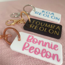 Load image into Gallery viewer, Personalised Key Rings