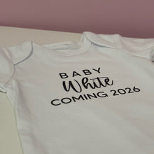 Load image into Gallery viewer, Personalised Baby Onesies