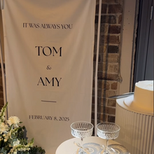 Load image into Gallery viewer, Fabric Welcome Signs