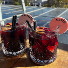 Load image into Gallery viewer, Personalised Acrylic Drink Toppers