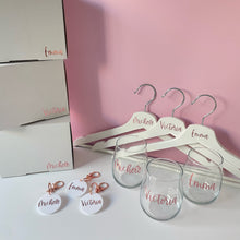 Load image into Gallery viewer, Personalised Coat Hangers