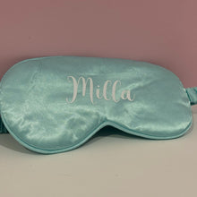 Load image into Gallery viewer, Personalised Satin Eye Mask