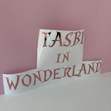 Load image into Gallery viewer, Large Vinyl Decals for DIY Backdrops/Signs