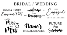 Load image into Gallery viewer, Large Vinyl Decals for DIY Backdrops/Signs