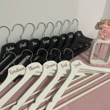 Load image into Gallery viewer, Personalised Coat Hangers