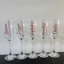 Load image into Gallery viewer, Personalised Champagne Flute - Pick up/local delivery only