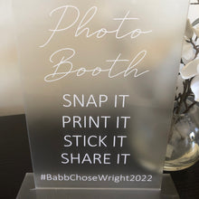 Load image into Gallery viewer, Small Custom Acrylic Signs