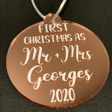 Load image into Gallery viewer, Personalised Acrylic Baubles