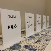 Load image into Gallery viewer, Acrylic Table Numbers