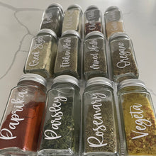 Load image into Gallery viewer, Pre-Selected Spice Jar Label Set