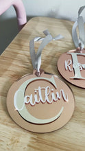 Load and play video in Gallery viewer, Personalised Acrylic Baubles