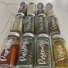 Load image into Gallery viewer, Custom Spice Jar Labels