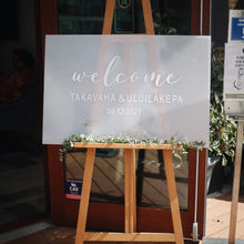 Load image into Gallery viewer, Acrylic Welcome Signs