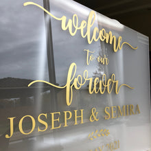Load image into Gallery viewer, Acrylic Welcome Signs