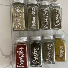 Load image into Gallery viewer, Custom Spice Jar Labels