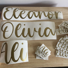 Load image into Gallery viewer, Custom Vinyl Labels x40