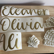 Load image into Gallery viewer, Custom Vinyl Labels x5