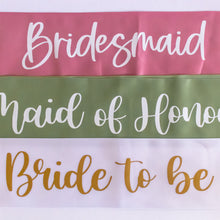 Load image into Gallery viewer, Personalised Sashes