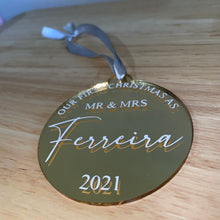 Load image into Gallery viewer, Personalised Acrylic Baubles